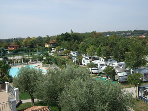 Campingsite at Lake Garda Campingsite at Lake Garda